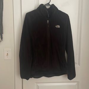 Womens black North Face Fleece Jacket